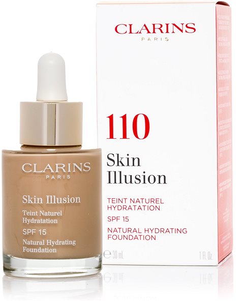 Alapozó CLARINS Skin Illusion Fdt 110 Honey 30ml ...