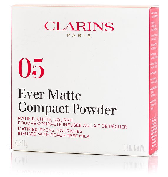 Púder CLARINS Ever Matte Compact Powder 05 10 g ...
