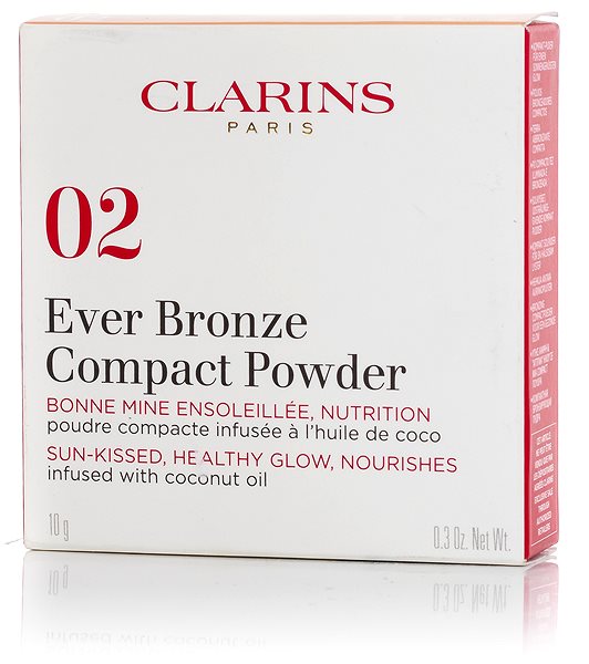 Púder CLARINS Compact Powder Ever Bronze 02 10 g ...