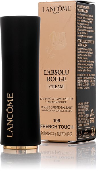 Rúzs LANCÔME Absolu Rouge Cream 196 French Touch 3,4g ...