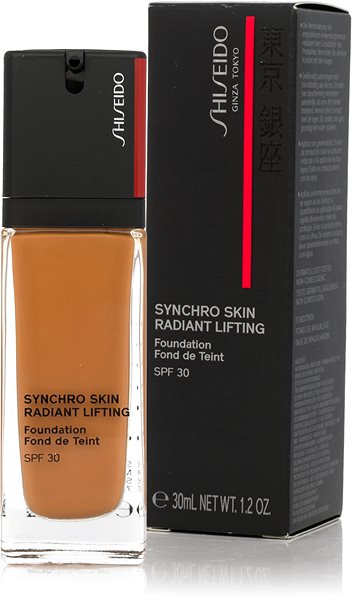 Primer SHISEIDO Synchro Skin Radiant Lifting Foundation SPF30 410 Sunstone 30ml ...