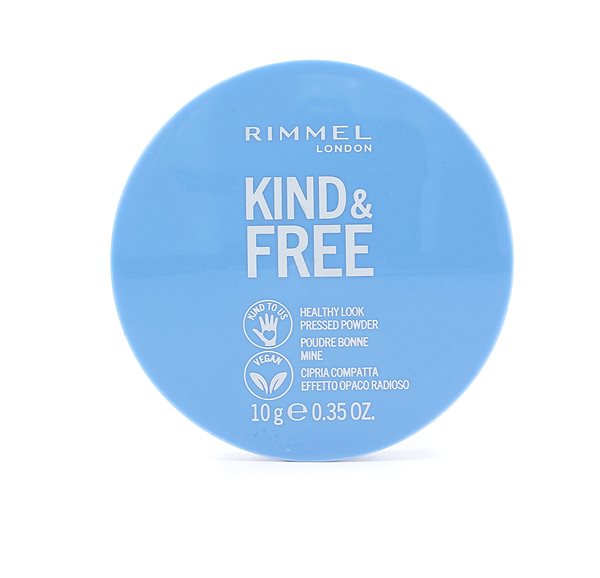 Púder RIMMEL LONDON Kind&Free Healthy Look Pressed Powder 001 Translucent 10 g ...