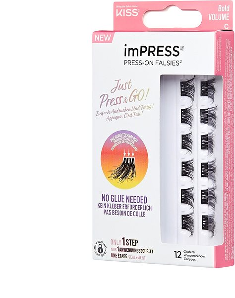 Nalepovací řasy KISS imPRESS Press On Single 05 ...