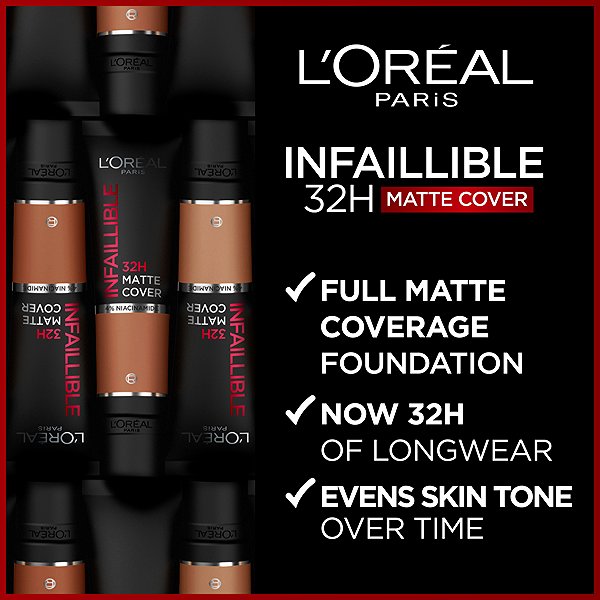 Make-up L'ORÉAL PARIS Infaillible 32H Matte Cover 110 Beige Rose 30 ml ...