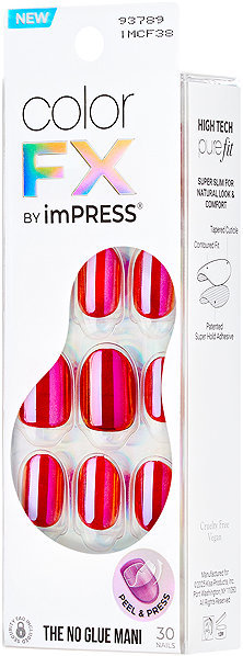Umelé nechty KISS imPRESS Color FX – Floating ...