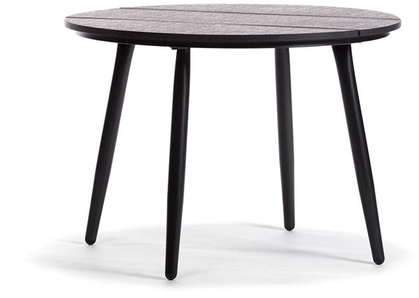 Kerti asztal Designlink LOUNGE fekete kávé színű Képernyő