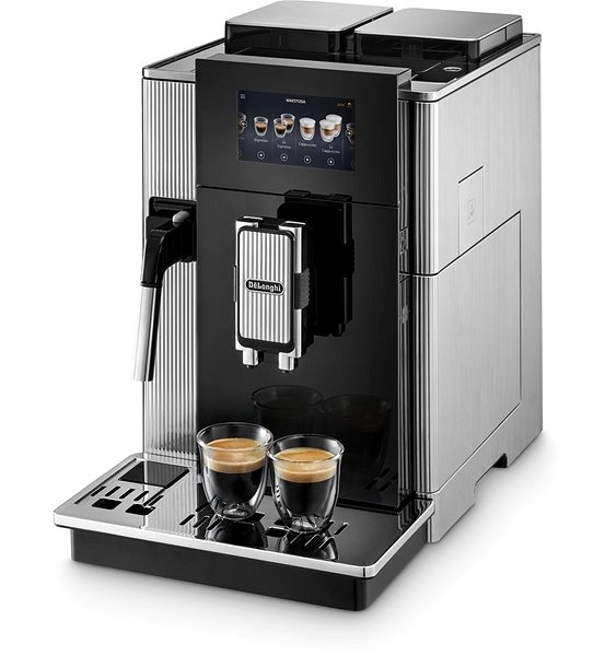 Kaffeevollautomat De'Longhi Maestosa EPAM 960.75.GLM Seitlicher Anblick