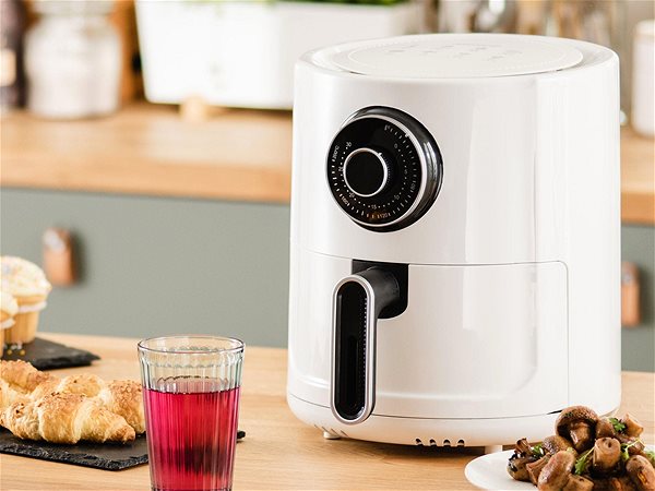 Fritéza Delimano Air Fryer Star White Lifestyle