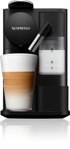 Coffee Pod Machine NESPRESSO De'Longhi Lattissima One Black EN510.B Screen