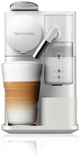 Coffee Pod Machine NESPRESSO De'Longhi Lattissima One Porcelain White EN510.W Screen