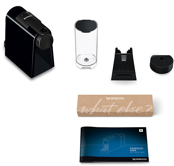 Kávovar na kapsle De'Longhi Nespresso Essenza EN85.B Bundle černý ...