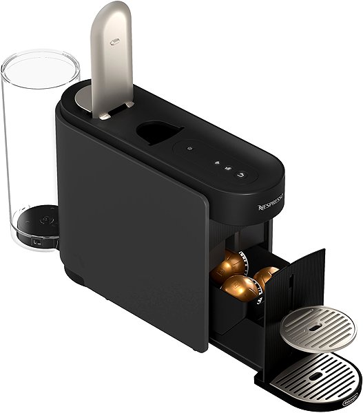 Kapszulás kávéfőző De'Longhi Nespresso Vertuo Up Anthracite & Milk ENV200.GYAE ...