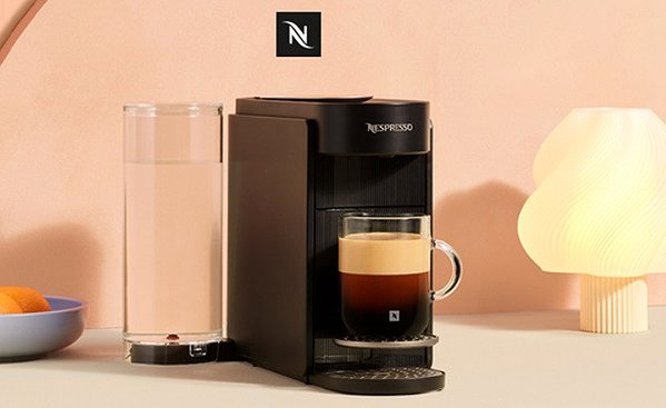 Kapszulás kávéfőző De'Longhi Nespresso Vertuo Up Anthracite & Milk ENV200.GYAE ...