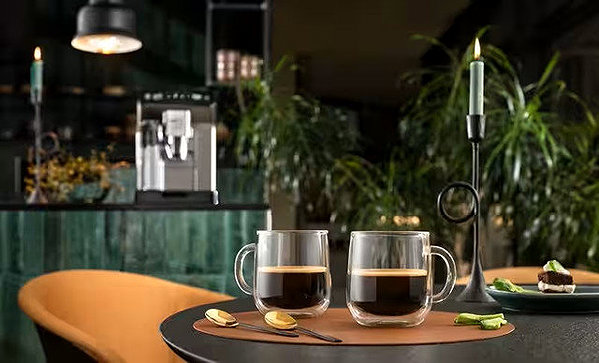 Glas De'Longhi DLSC327 Set mit 2 Gläsern 500 ml ...