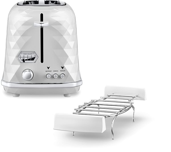 Toaster De'Longhi Brillante Exclusive CTJX2103.W ...