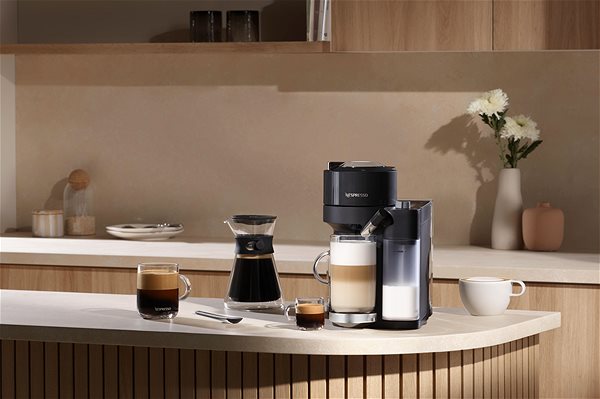 Kapsel-Kaffeemaschine Nespresso De'Longhi Vertuo Lattissima ENV300. B ...