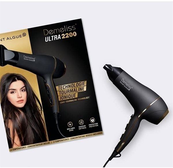 Hair Dryer Demeliss 3974 Package content