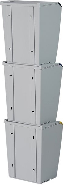 Rubbish Bin Denox Ekosystem waste bin 25 l, green - glass ...