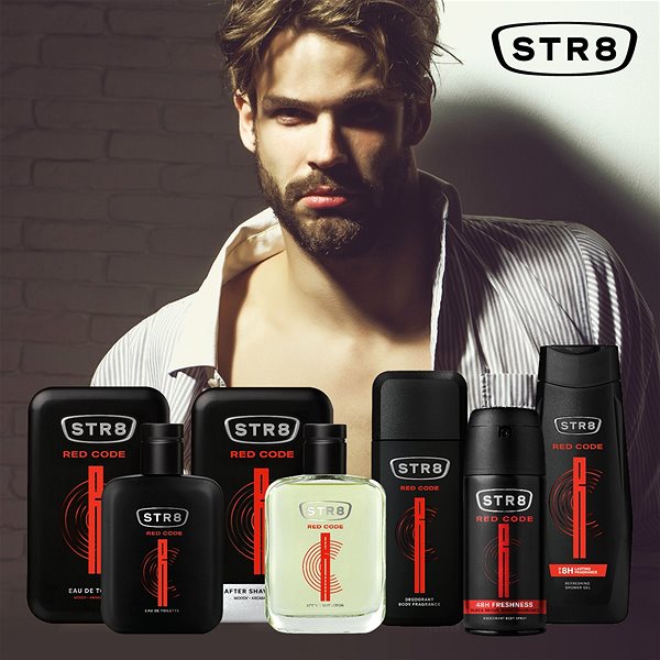 Dezodorant STR8 Body Fragrance Red Code 85 ml ...