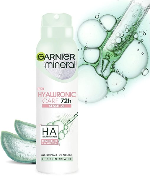 Izzadásgátló GARNIER Mineral Hyaluronic Ultra Care Spray 150 ml ...