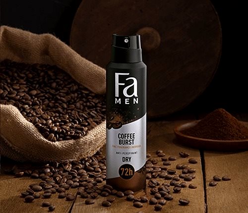 Izzadásgátló FA MEN Coffee Burst Izzadásgátló deo spray 150 ml ...