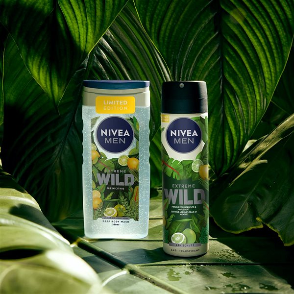 Izzadásgátló NIVEA Men Wild Citrus Fruit & Mint Izzadásgátló spray 150 ml ...