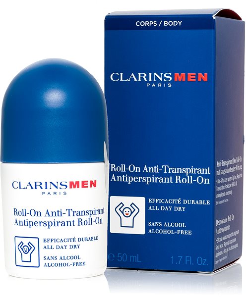 Izzadásgátló CLARINS Men Antiperspirant Roll-On 50 ml ...