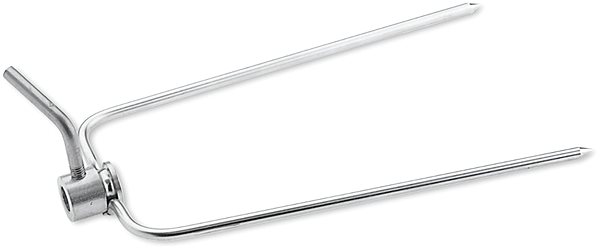 DEOS Stainless steel rotisserie skewer with prongs 60cm.