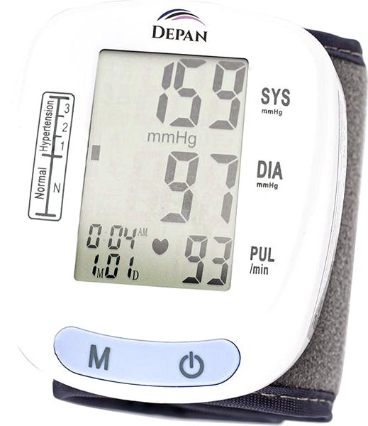 Manometer DEPAN Automatisches digitales Blutdruckmessgerät für das Handgelenk ...