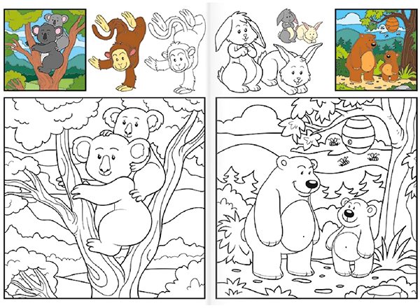 colouring page Baloušek Print colouring page A4 - Animals .