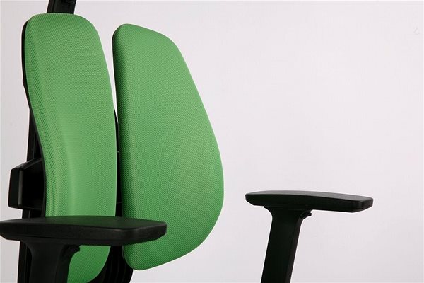 Kancelárska stolička 3DE DUOrest Butterfly – zelená Vlastnosti/technológia