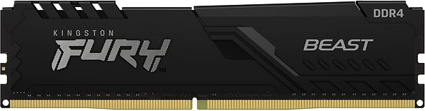 RAM memória Kingston FURY 128GB KIT DDR4 2666MHz CL16 Beast Fekete Képernyő