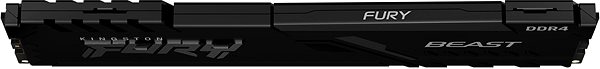 RAM Kingston FURY 16GB DDR4 2666MHz CL16 Beast Black Lateral view