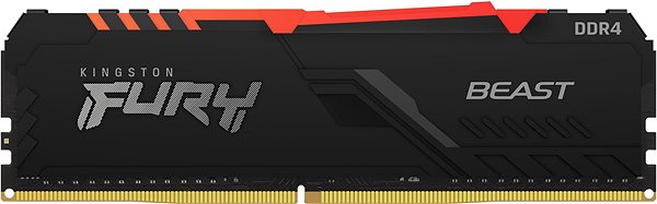 RAM memória Kingston FURY 16GB DDR4 3200MHz CL16 Beast RGB Képernyő