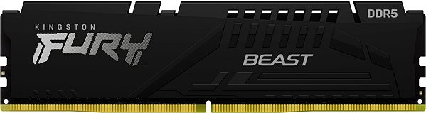 RAM memória Kingston FURY 16GB  DDR5 6000MT/s CL30 Beast Black XMP ...