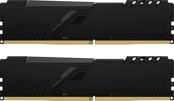 RAM memória Kingston FURY 16GB KIT DDR4 2666MHz CL16 Beast Black Hátoldal