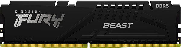 Kingston FURY 32GB 5200MT/s DDR5 CL40 Beast Black (32Gbit) RAM.