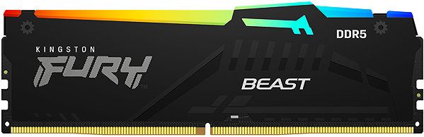 Arbeitsspeicher Kingston FURY 32GB KIT DDR5 6400MT/s CL32 Beast Black RGB ...