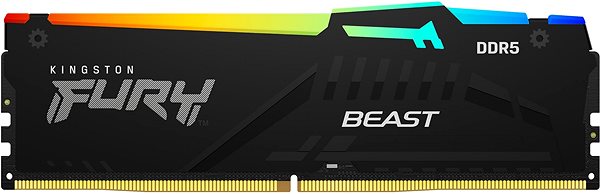 RAM Kingston FURY 8GB DDR5 5600MHz CL40 Beast Black RGB Screen