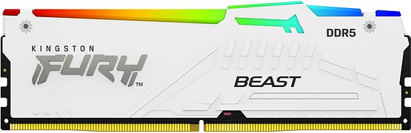 RAM memória Kingston FURY 64GB KIT DDR5 5200MHz CL36 Beast White RGB EXPO ...