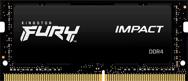 RAM memória Kingston FURY SO-DIMM 16GB DDR4 2666MHz CL16 Impact Képernyő