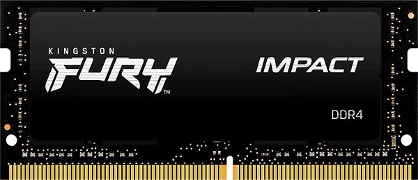 RAM memória Kingston FURY SO-DIMM 16GB KIT DDR4 2666MHz CL15 Impact Képernyő