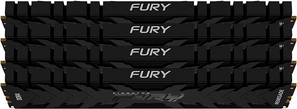 RAM Kingston FURY 128GB KIT DDR4 3200MHz CL16 Renegade Black Lateral view