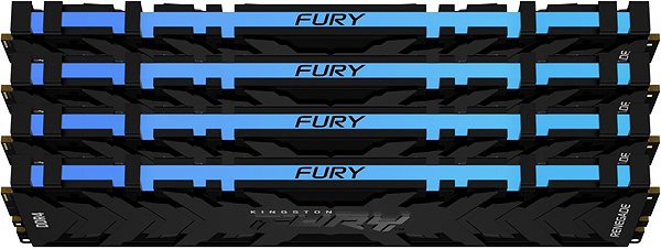 RAM Kingston FURY 128GB KIT DDR4 3600MHz CL18 Renegade RGB Lateral view