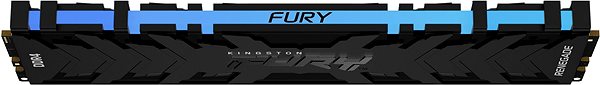 RAM Kingston FURY 8GB DDR4 4000MHz CL19 Renegade RGB Lateral view