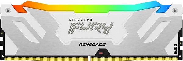 RAM memória Kingston FURY 16GB DDR5 6000MHz CL32 Renegade White RGB XMP ...