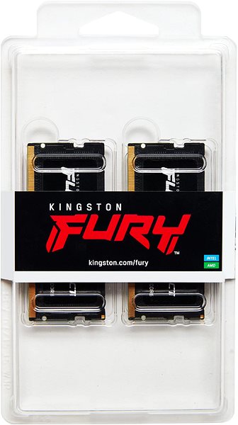 Operačná pamäť Kingston FURY SO-DIMM 32 GB KIT DDR5 6 400 MHz CL38 Impact XMP ...