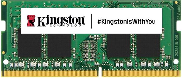 RAM memória Kingston SO-DIMM 8GB DDR4 3200MHz CL22 Single Rank x8 Képernyő