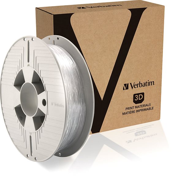 Filament Verbatim DURABIO 1.75mm 0.5kg, átlátszó ...