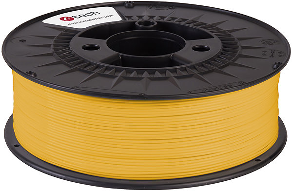 Filament Filament C-TECH ESSENTIAL LINE, PLA, gelb, 1,75mm, 1kg ...